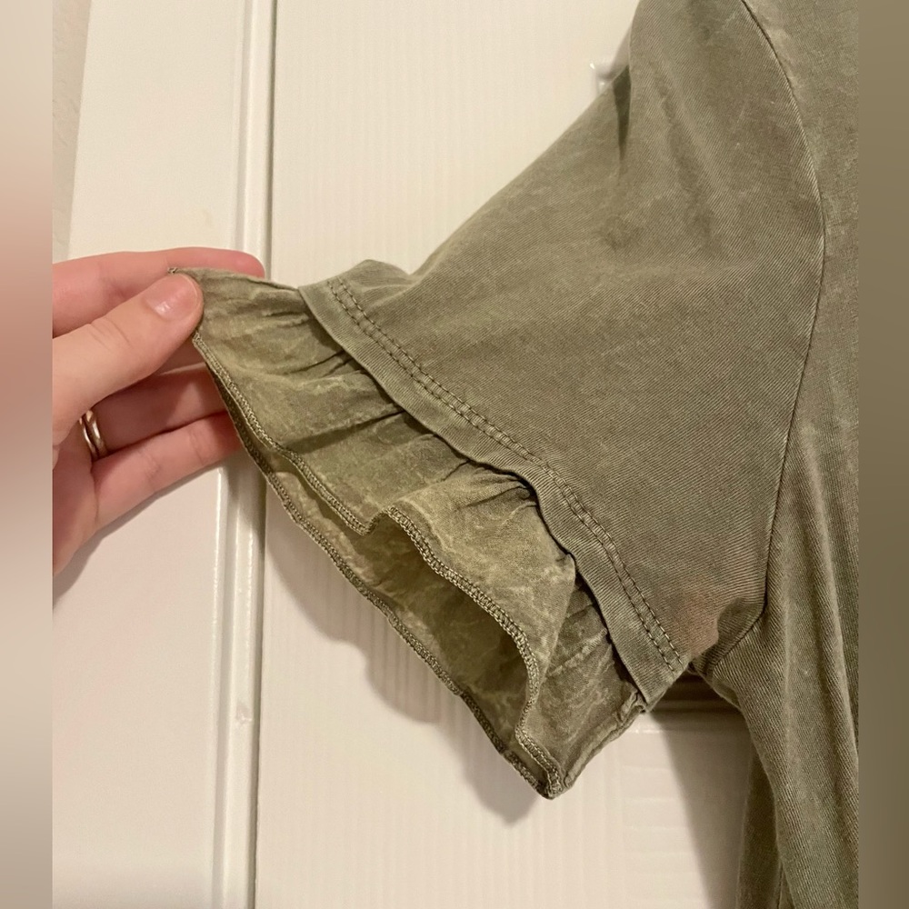 Altar'd State Wren Ruffle Tee - Picture 6 of 8